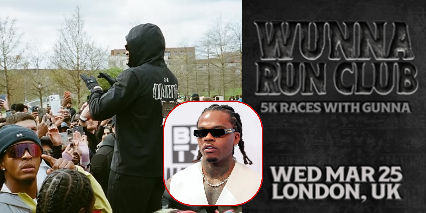 GUNNA’S LONDON 5K RUN GOES VIRAL AS FANS STEAL THE SHOW