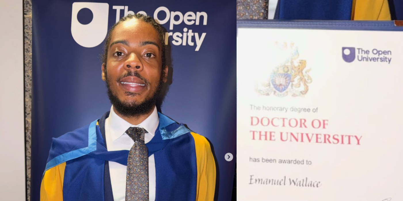 BIG MANNY AWARDED HONORARY DOCTORATE FOR MAKING SCIENCE COOL AGAIN
