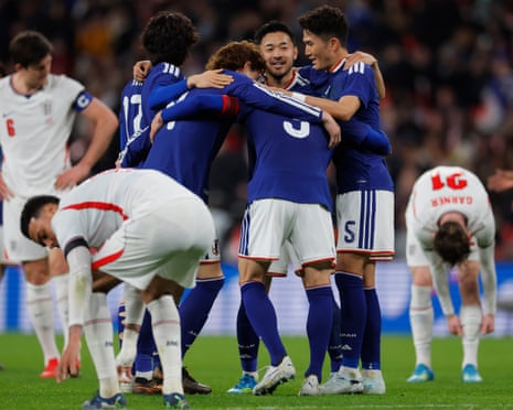 England 0-1 Japan: men's international football friendly – as it happened |  Friendlies | The Guardian