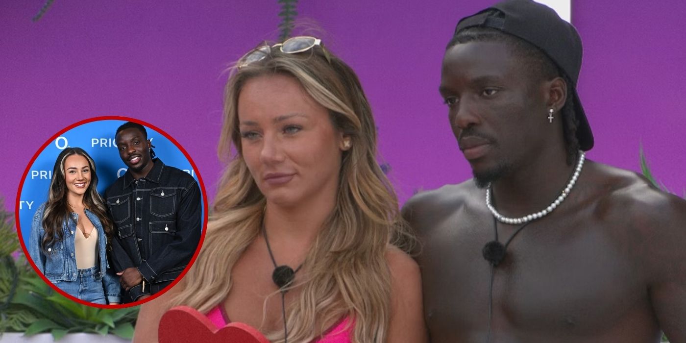 LOVE ISLAND'S MEG AND DEJON GO RED CARPET OFFICIAL FOUR MONTHS AFTER SPLIT