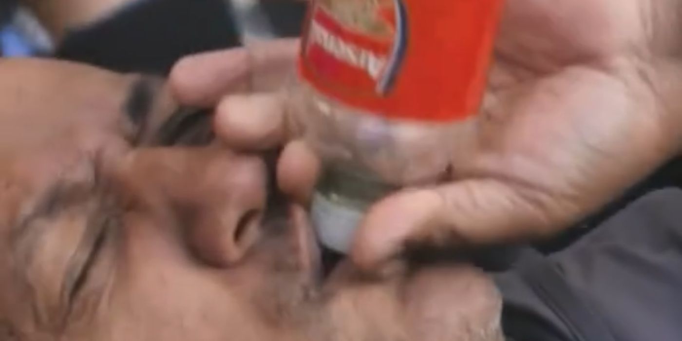 MANCHESTER CITY FAN GOES VIRAL AFTER DRINKING ‘ARSENAL TEARS’ AT FOOTBALL MATCH