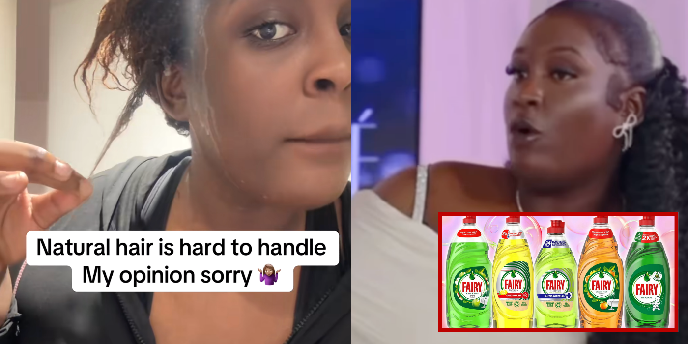 MIDE ONI DEBATES NATURAL HAIR WITH WENDY TALKS: "I USE FAIRY LIQUID IN MY HAIR"