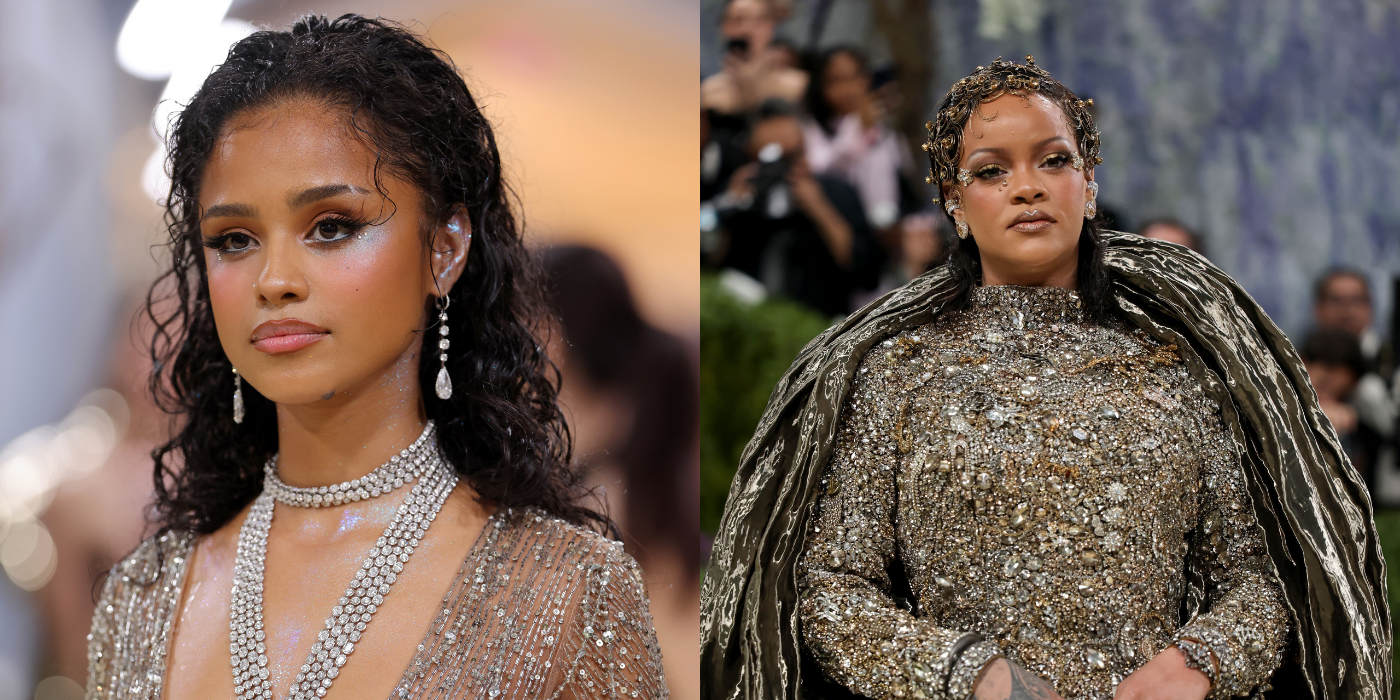 SOCIAL MEDIA REACTS TO TYLA'S 'AWKWARD ENCOUNTER' WITH RIHANNA AT THE MET GALA