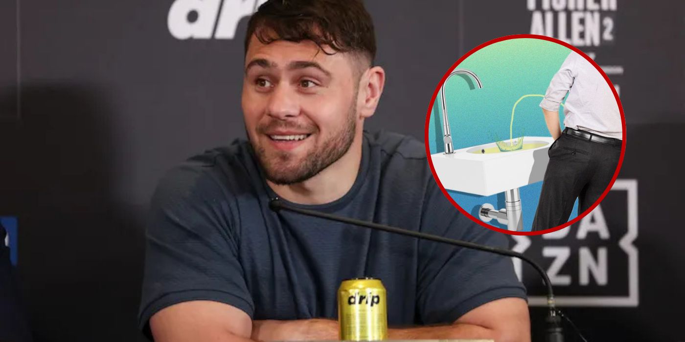 BOXER DAVE ALLEN REVEALS THAT MEN URINATE IN SINKS MORE OFTEN THAN PEOPLE THINK