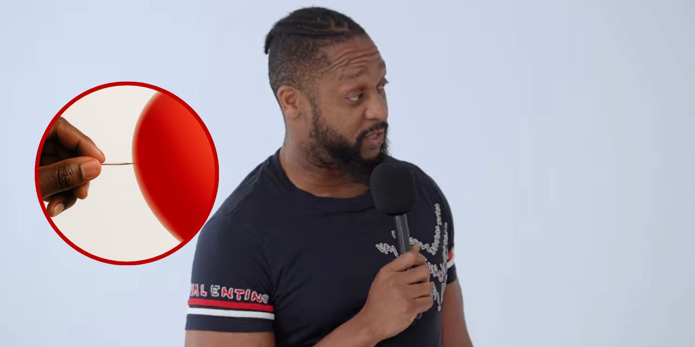 POP THE BALLOON CONTESTANT ARGUES THAT MEN GENERALLY WANT YOUNGER PARTNERS