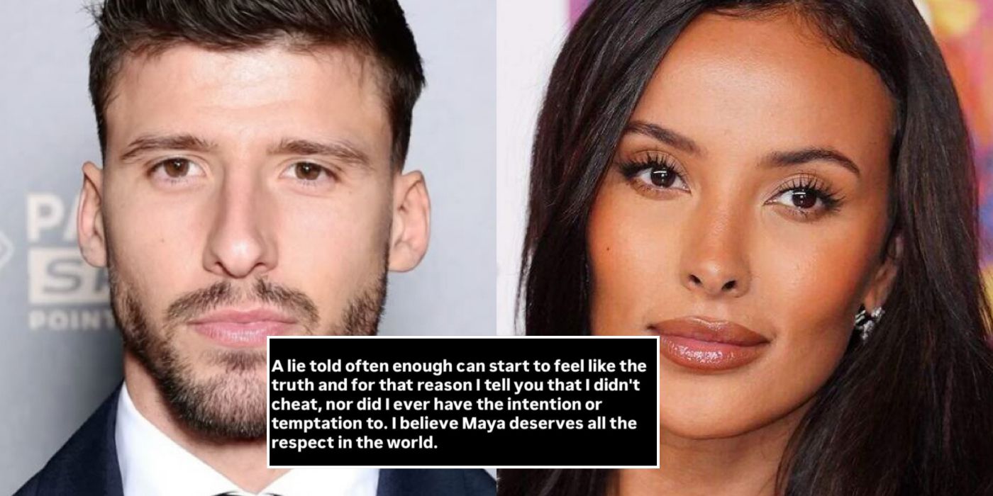 RUBEN DIAS SHUTS DOWN RUMOURS HE CHEATED ON EX MAYA JAMA