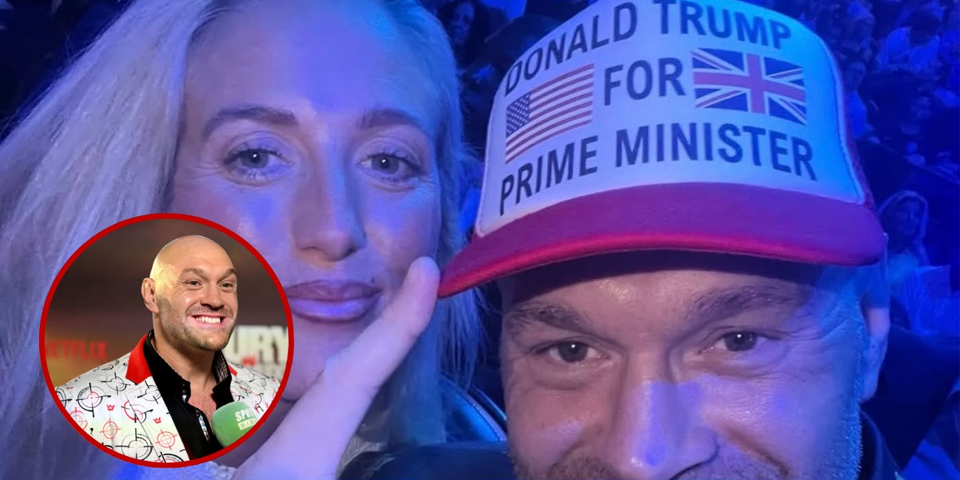 TYSON FURY BACKS DONALD TRUMP AS BRITAIN'S NEXT LEADER