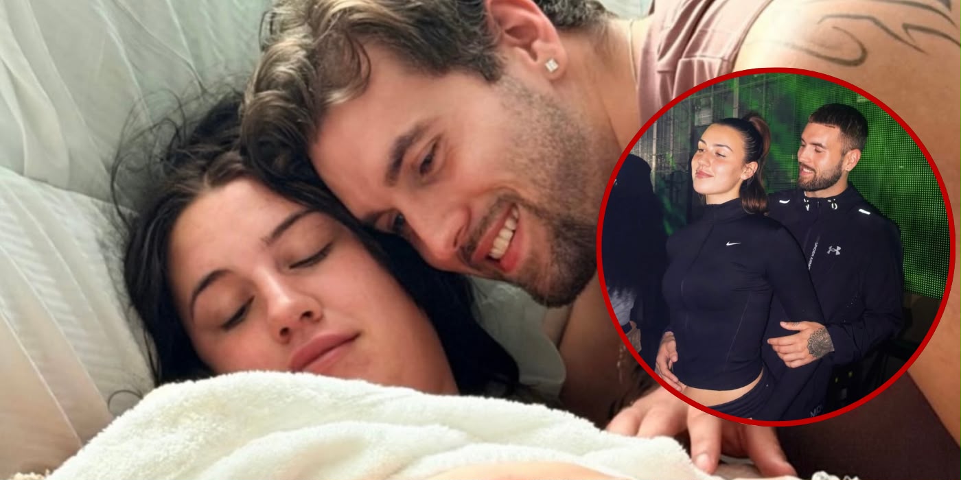 AVA HIRONS AND ZACH NOBLE WELCOME THEIR FIRST CHILD