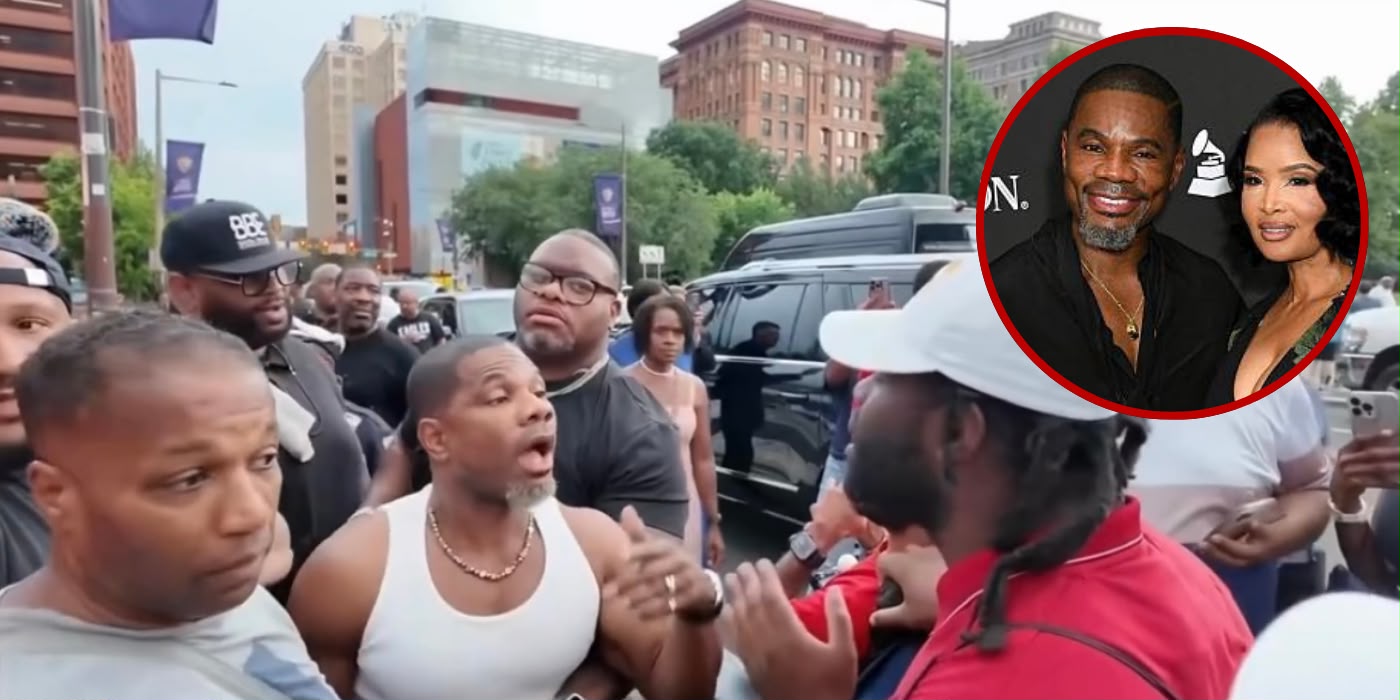 KIRK FRANKLIN IN HEATED CLASH AFTER STREET PREACHER TELLS HIM TO REPENT