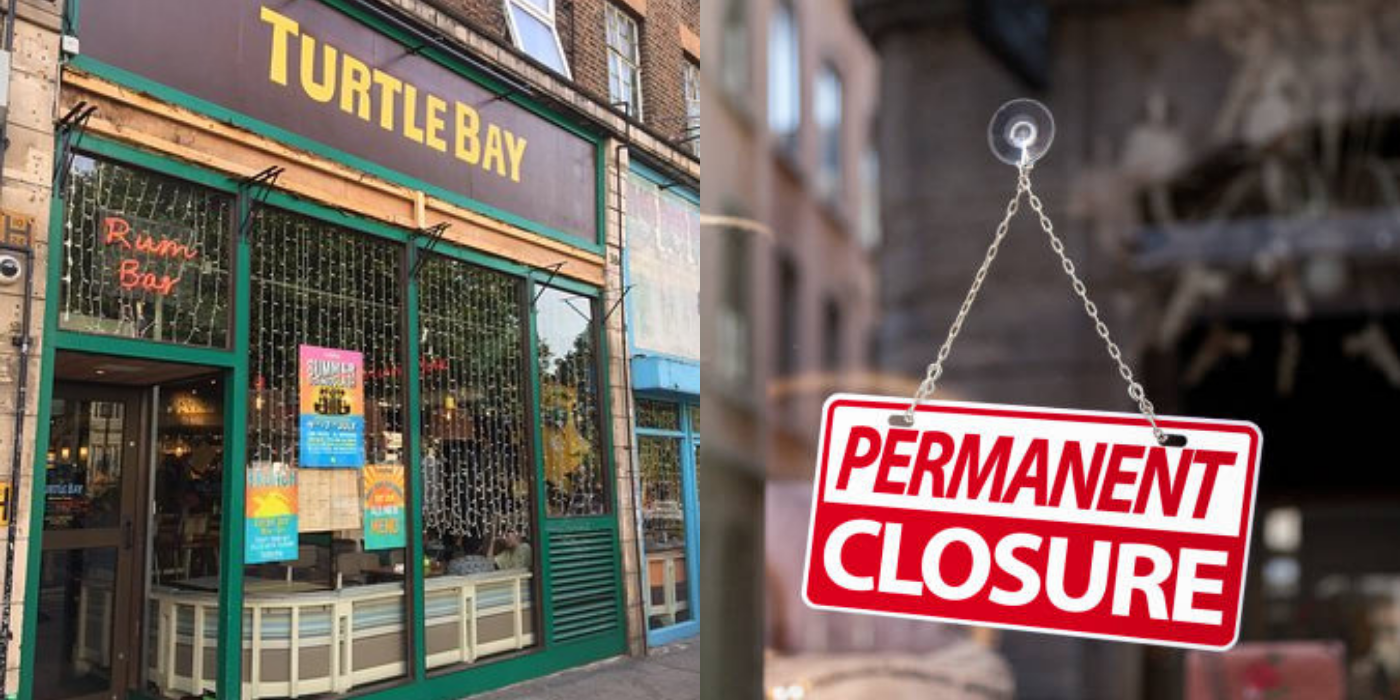 TURTLE BAY BRIXTON CLOSES DOWN AS COMPANY ANNOUNCES CLOSURES OF SEVERAL UK LOCATIONS