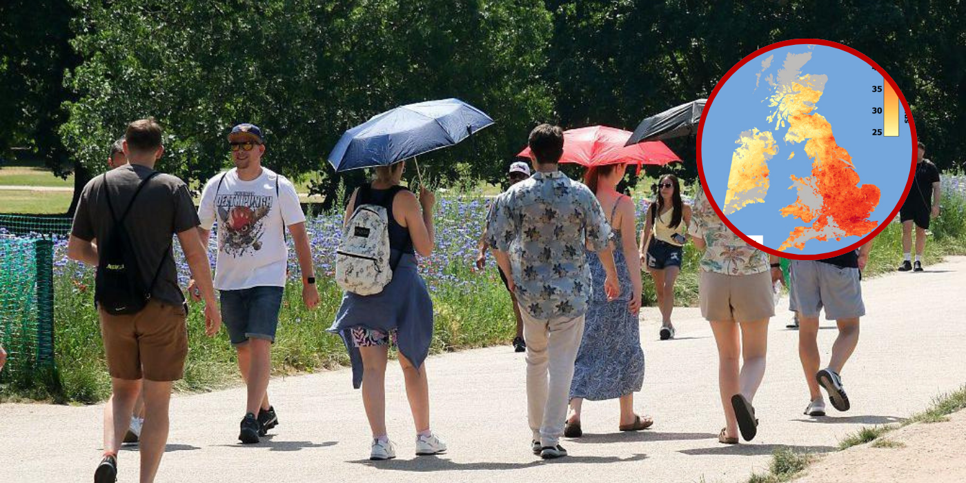 UK SET FOR THIRD HEATWAVE AS TEMPERATURES FORECAST TO HIT 30°