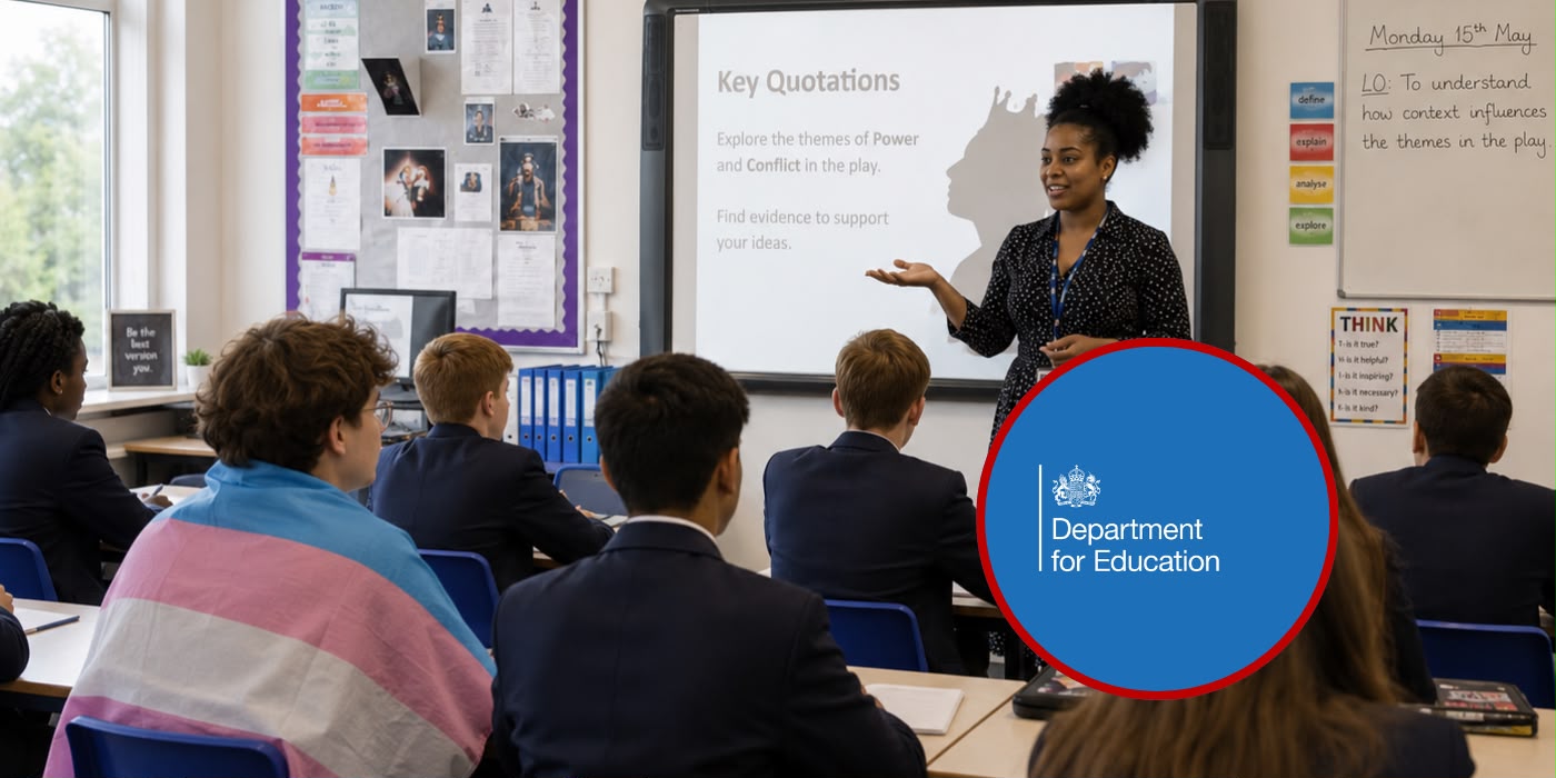 SCHOOLS ‘NOT REQUIRED’ TO INFORM PARENTS IF CHILDREN QUESTION THEIR GENDER