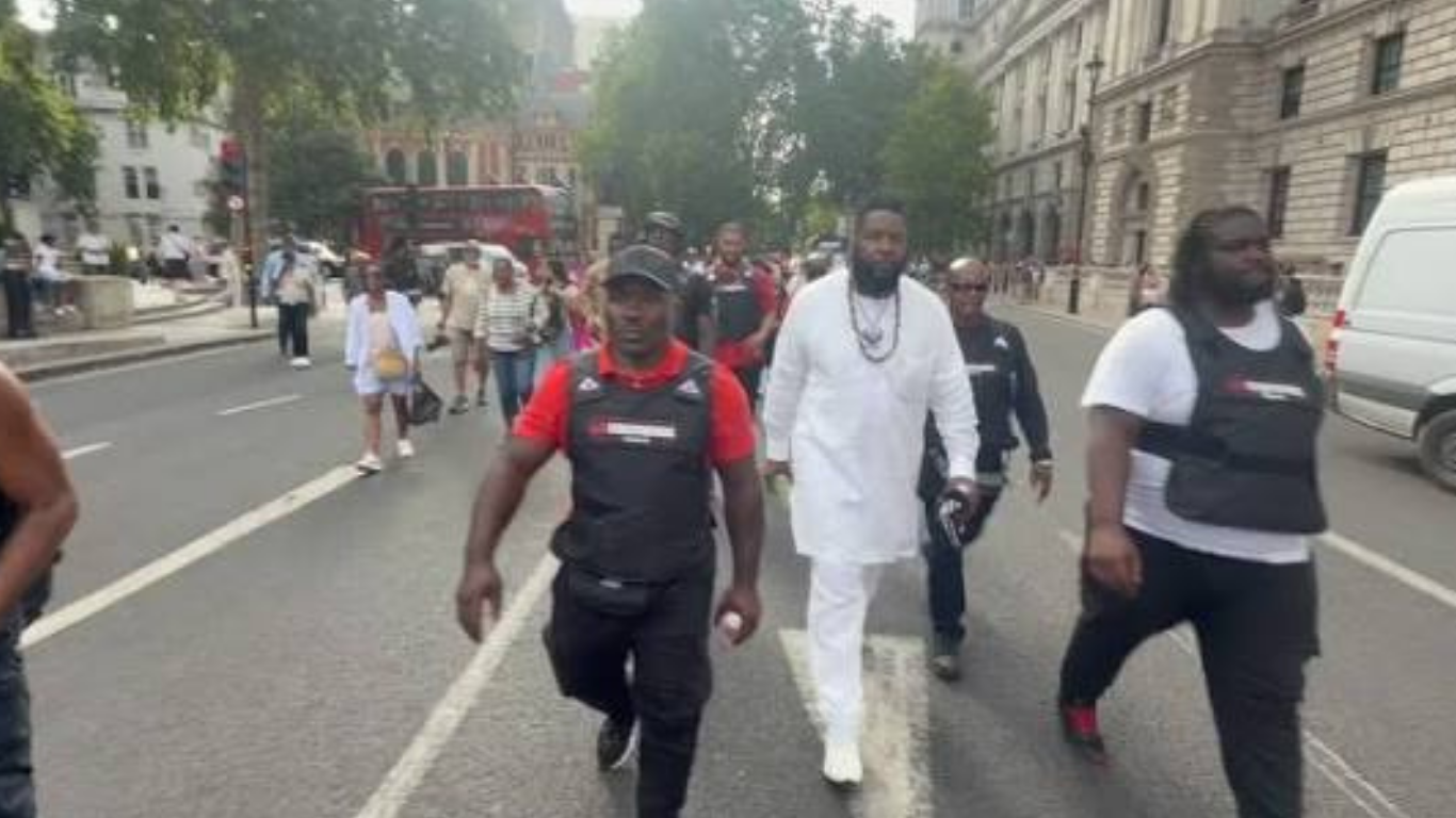 DR UMAR SPEAKS AT ANNUAL AFRIKAN REPARATIONS DAY MARCH IN BRIXTON