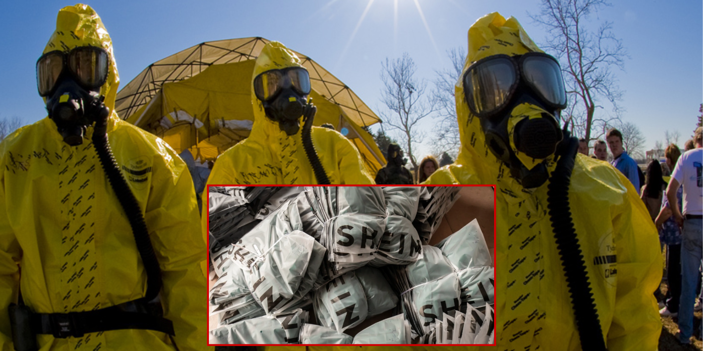 MUM FORCED TO EVACUATE HOME AFTER SHEIN PARCEL ARRIVES COVERED IN SUSPECTED HAZARDOUS SUBSTANCE