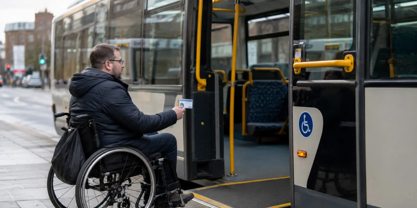 DISABLED PEOPLE TO GET 24-HOUR FREE BUS TRAVEL ACROSS ENGLAND FROM NEXT YEAR