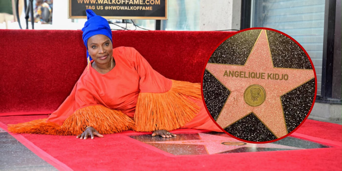 ANGELIQUE KIDJO MAKES HISTORY AS FIRST AFRICAN MUSICIAN TO RECEIVE HOLLYWOOD WALK OF FAME STAR
