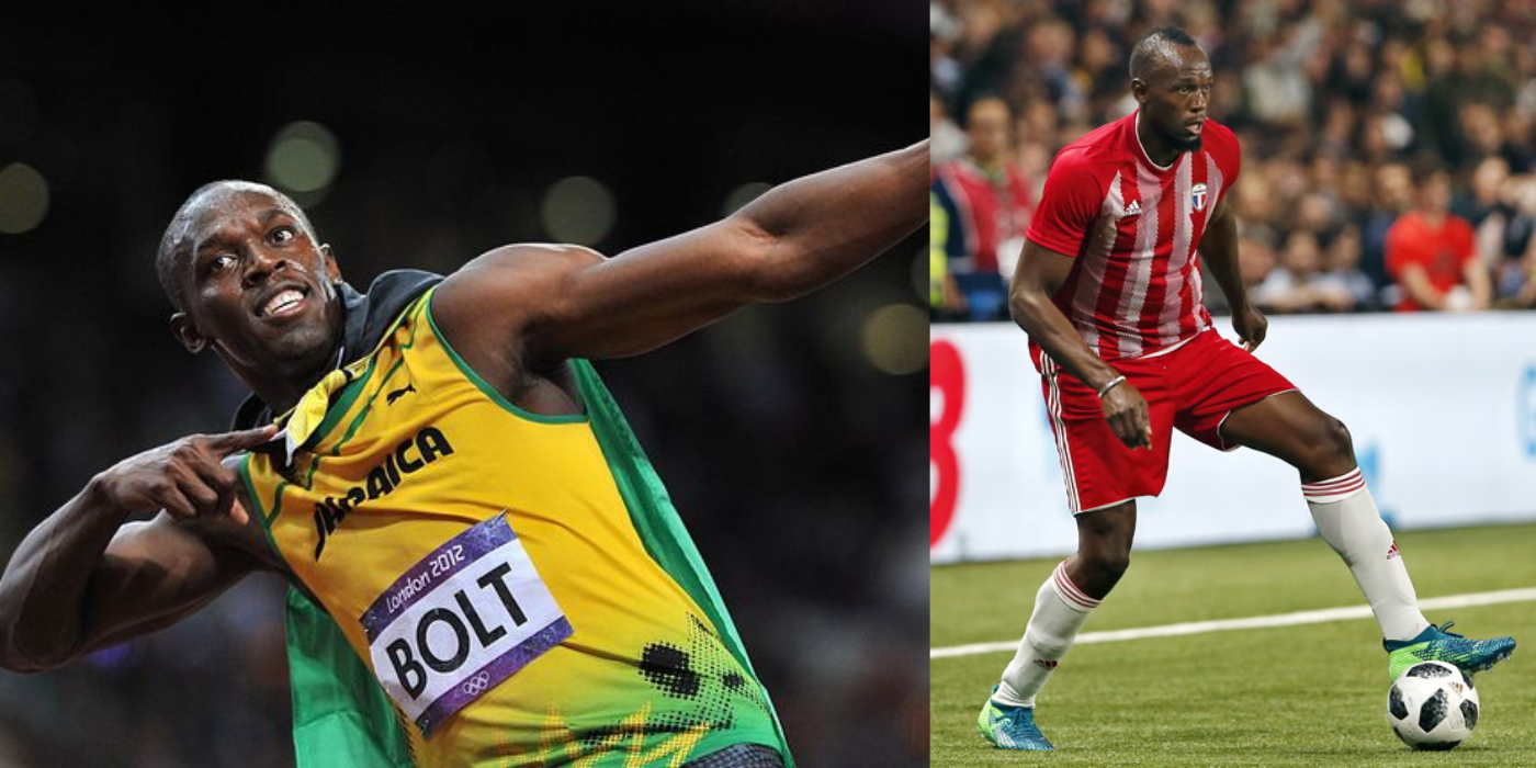 USAIN BOLT IS SET TO PLAY SUNDAY LEAGUE FOOTBALL IN MANCHESTER