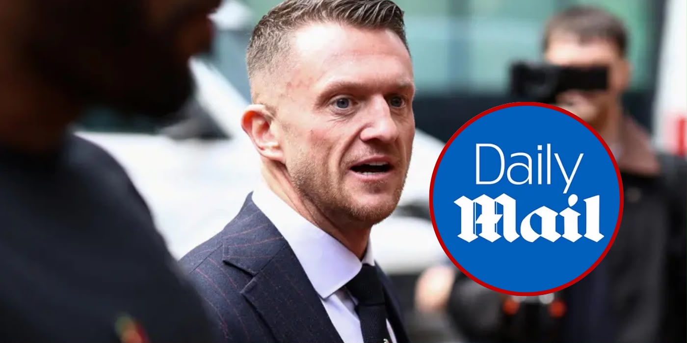 TOMMY ROBINSON FOUND GUILTY OF HARASSING TWO DAILY MAIL JOURNALISTS