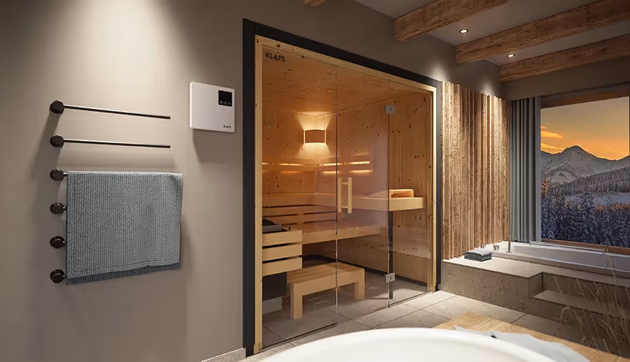 Sauna von Klafs