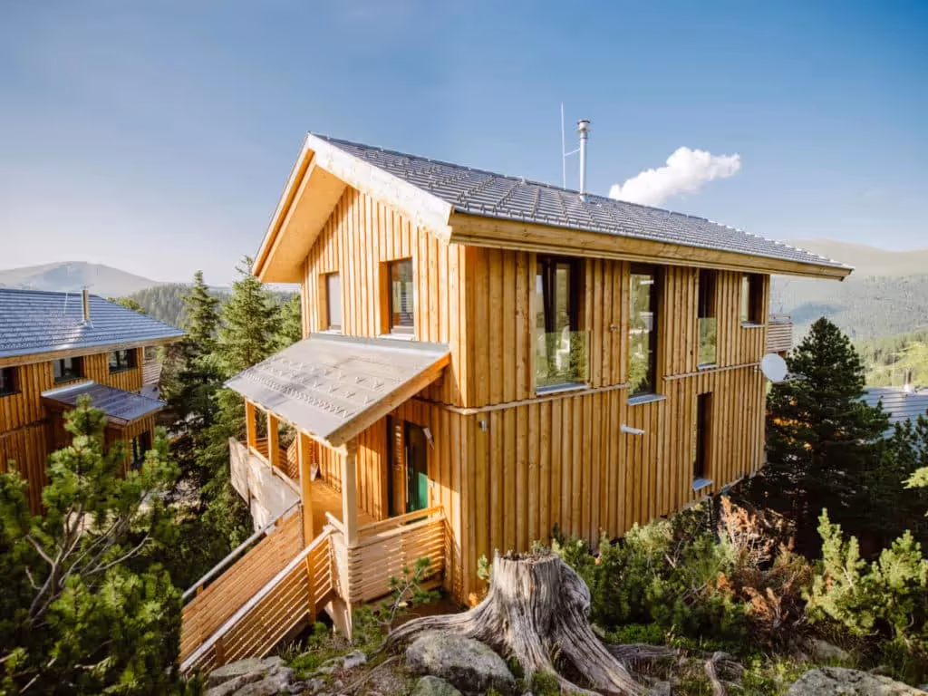 Massivholz Chalet Alpenpark Turrach