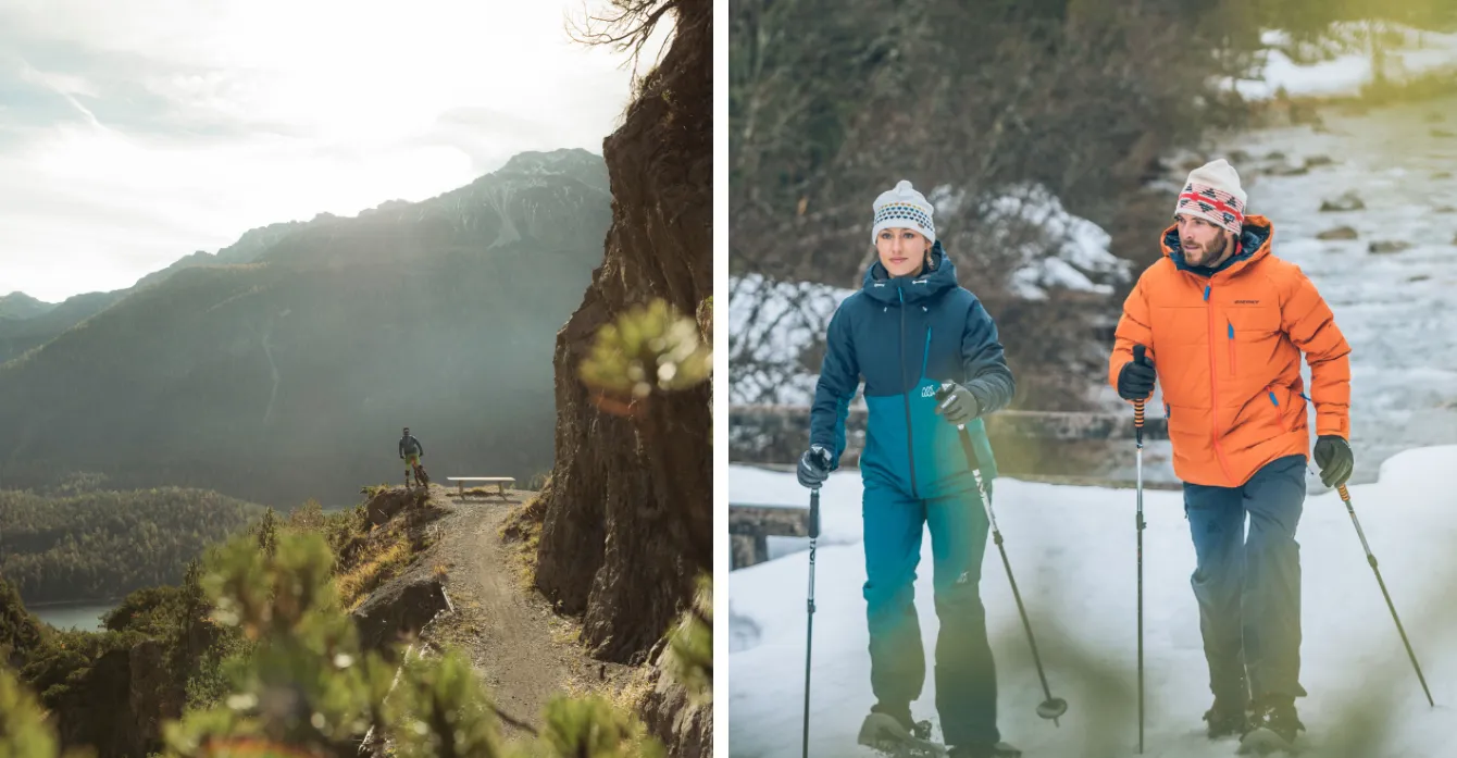 Ganzjahresurlaub im Bergwanger Hof: Wandern im Sommer, Schneeschuhwandern im Winter – Aktivzeit in den Tiroler Alpen