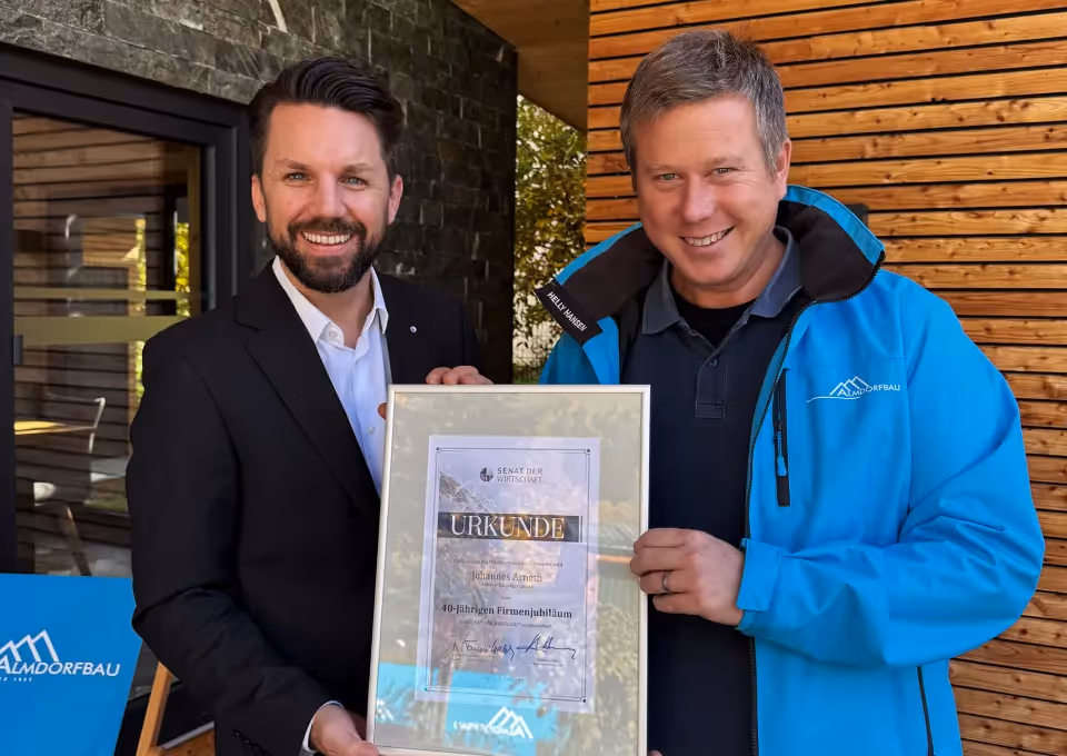 Übergabe mit Johannes Arneth und Andreas Wurm