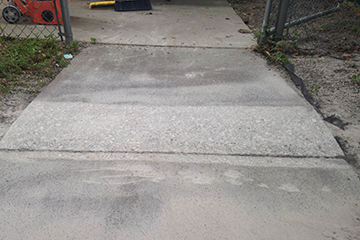 upgrading previous concrete repairs