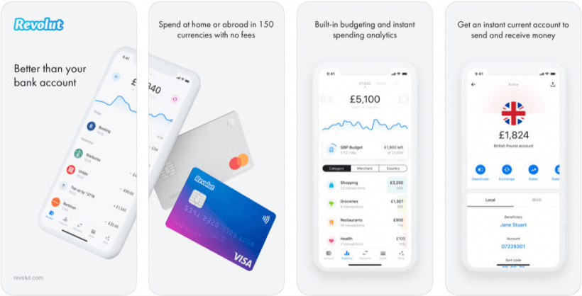 Revolut App Store Screenshot