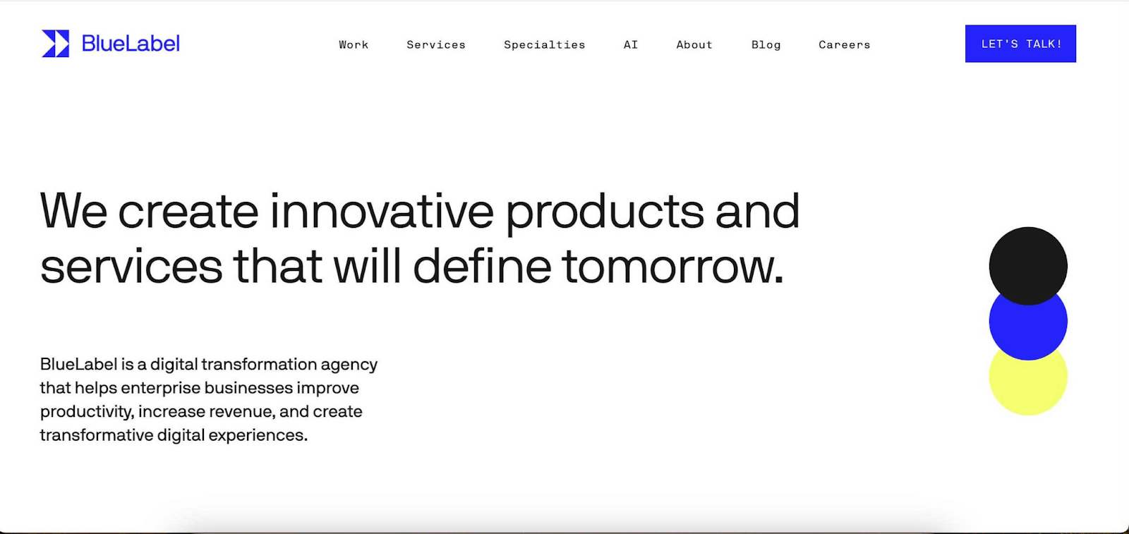 Android app development companies - Blue Label Labs