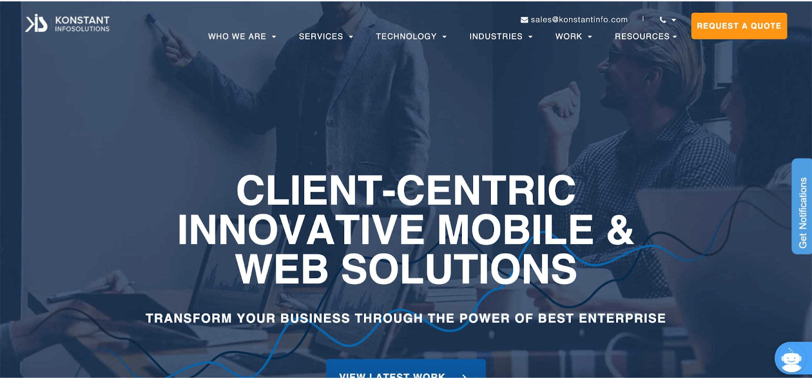 Android app development companies - Konstant Infosolutions