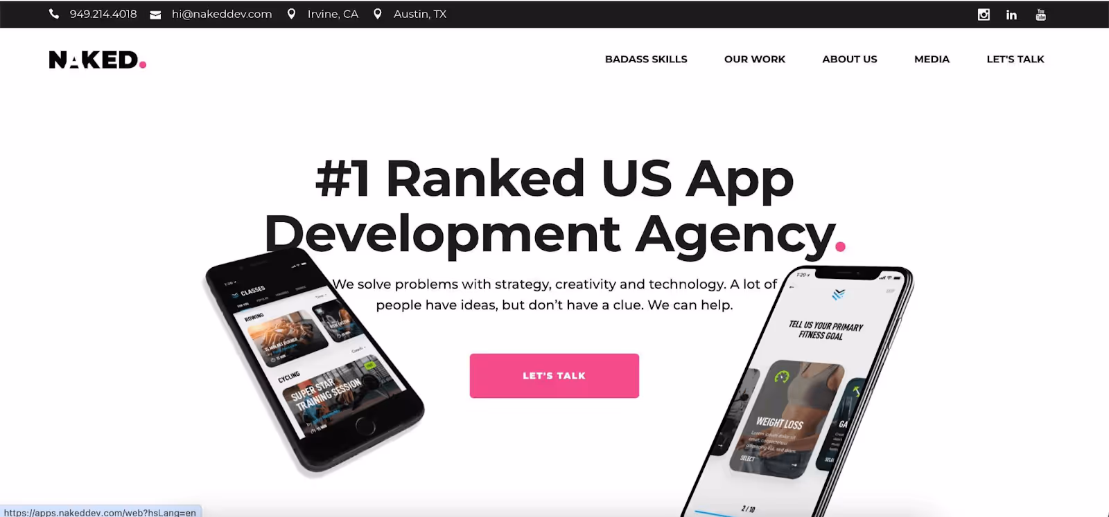 Android app development companies - Naked Development