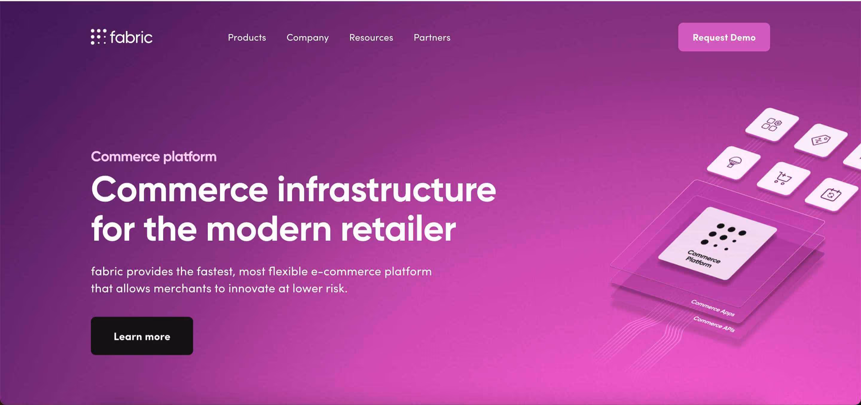 headless ecommerce platform - fabric