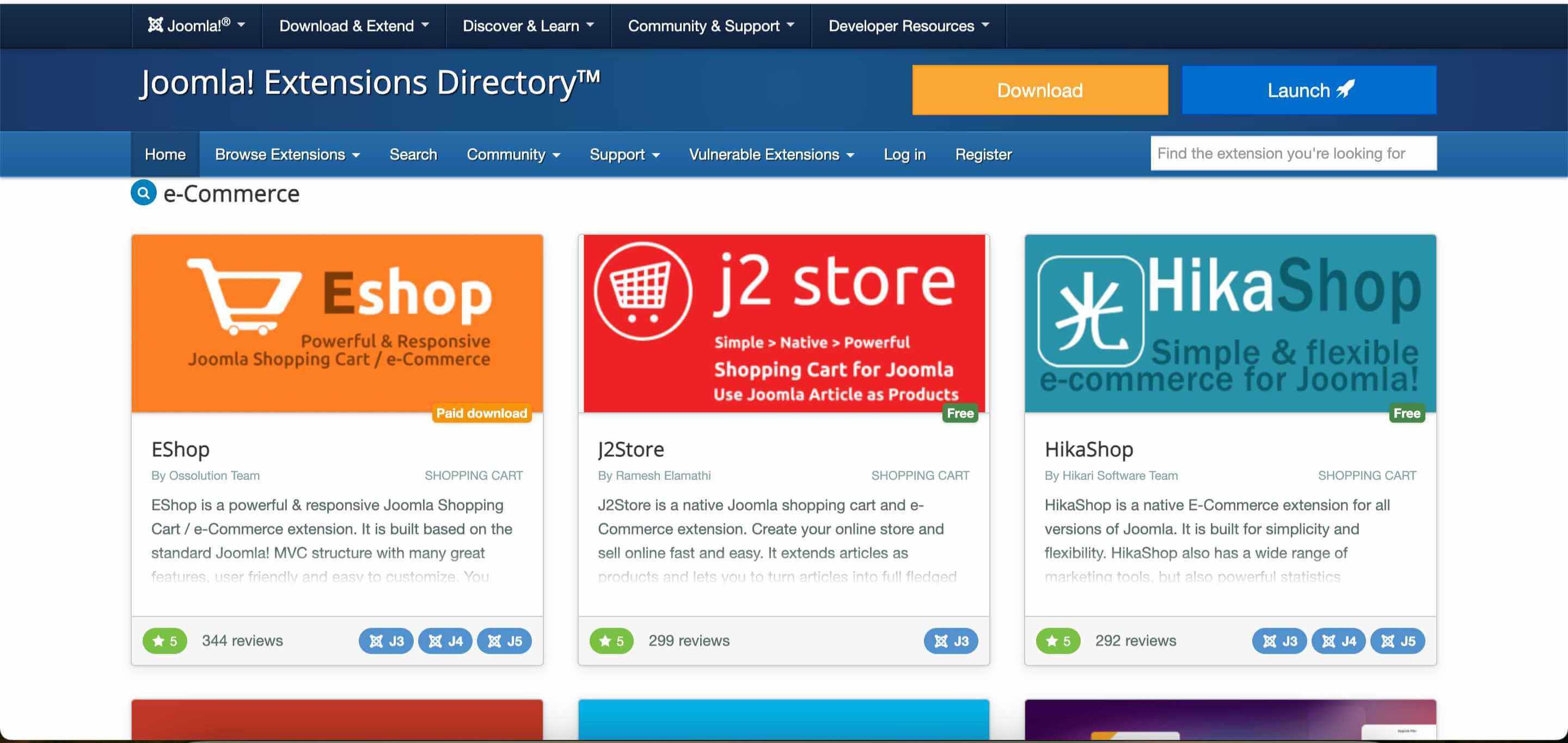 headless ecommerce platforms - joomla
