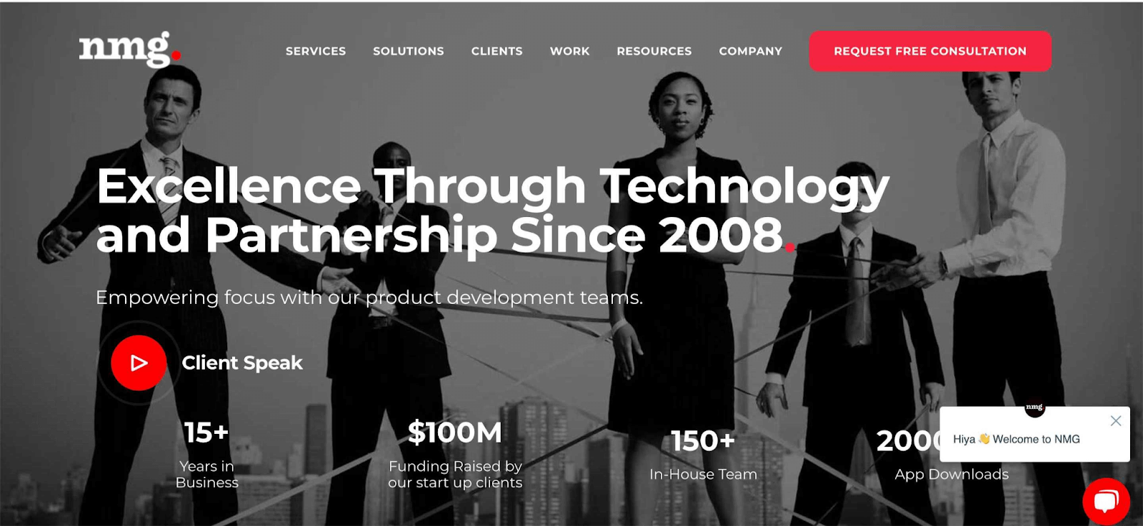 Ionic app development company - NMG