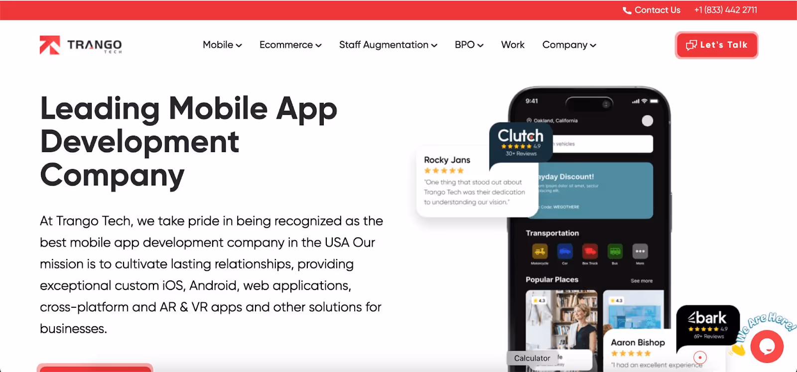 Best iOS app development companies - Trango Tech