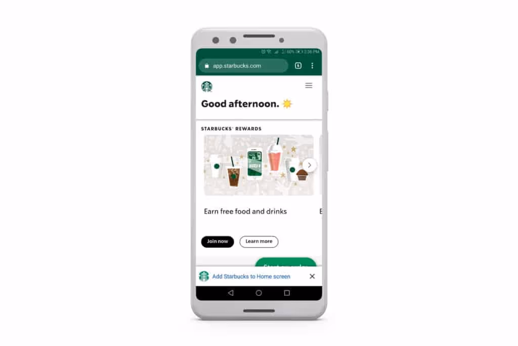 starbucks app