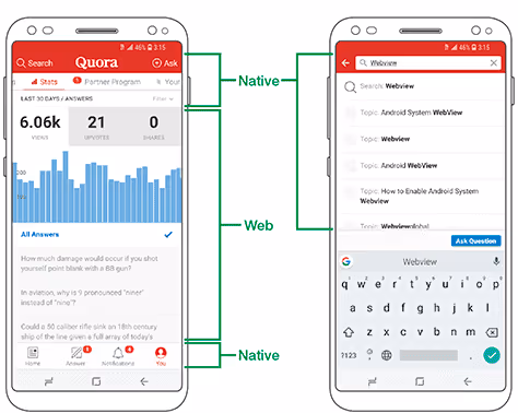 quora native web
