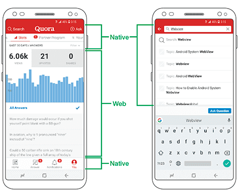 quora native web