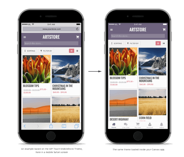 ecommerce mobile app