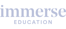 Immerse white logo