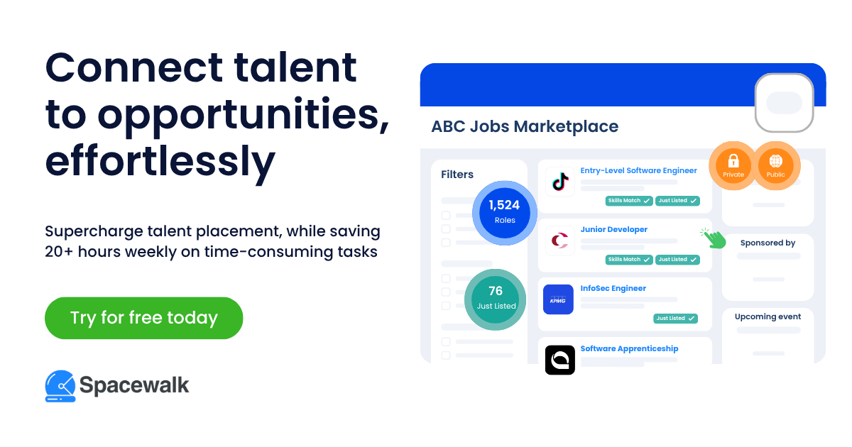 Intelligent Job Board Platform Spacewalk - Start Free logo