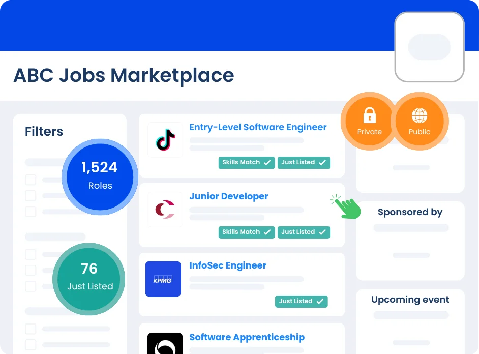 Spacewalk job placement platform software