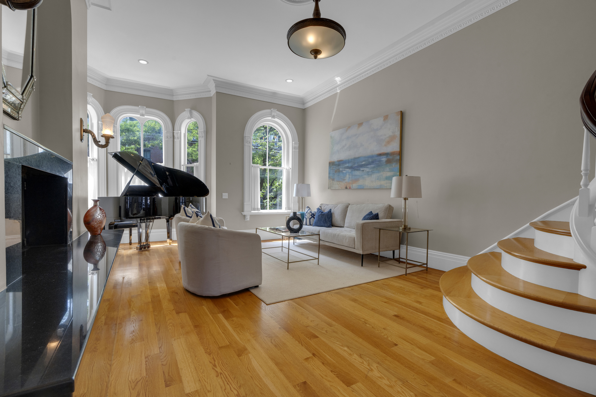 Notable Sale: Venetian Gothic Gem on a South End Square