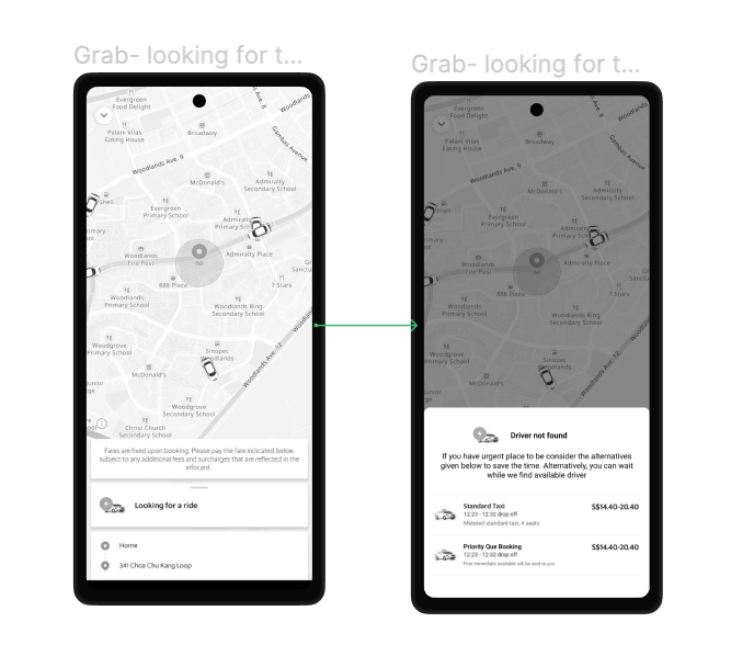Wireframe and Wireflow for User Story 2