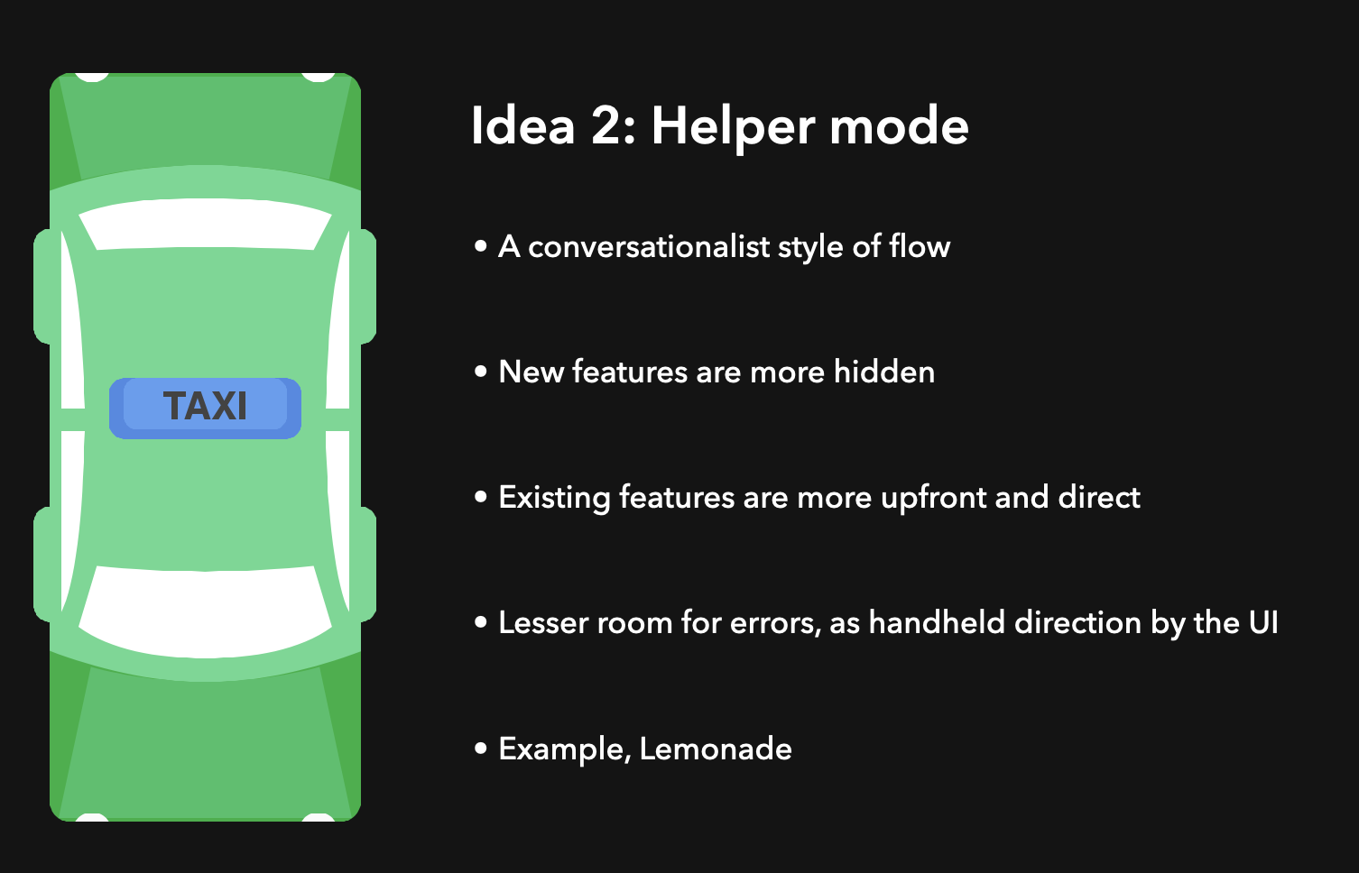 Idea 2 to solve the problem