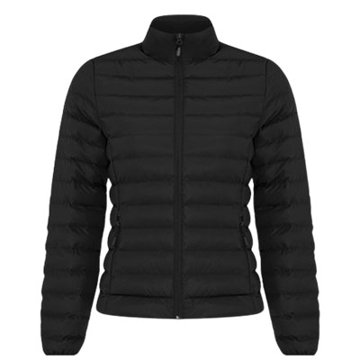 ‍IQONIQ Maiko women recycled polyester padded jacket - Black / XXS