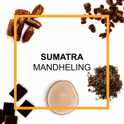 Ed Denyer, founder of Eco Coffee, with a stack of branded cloth coffee bags behind him