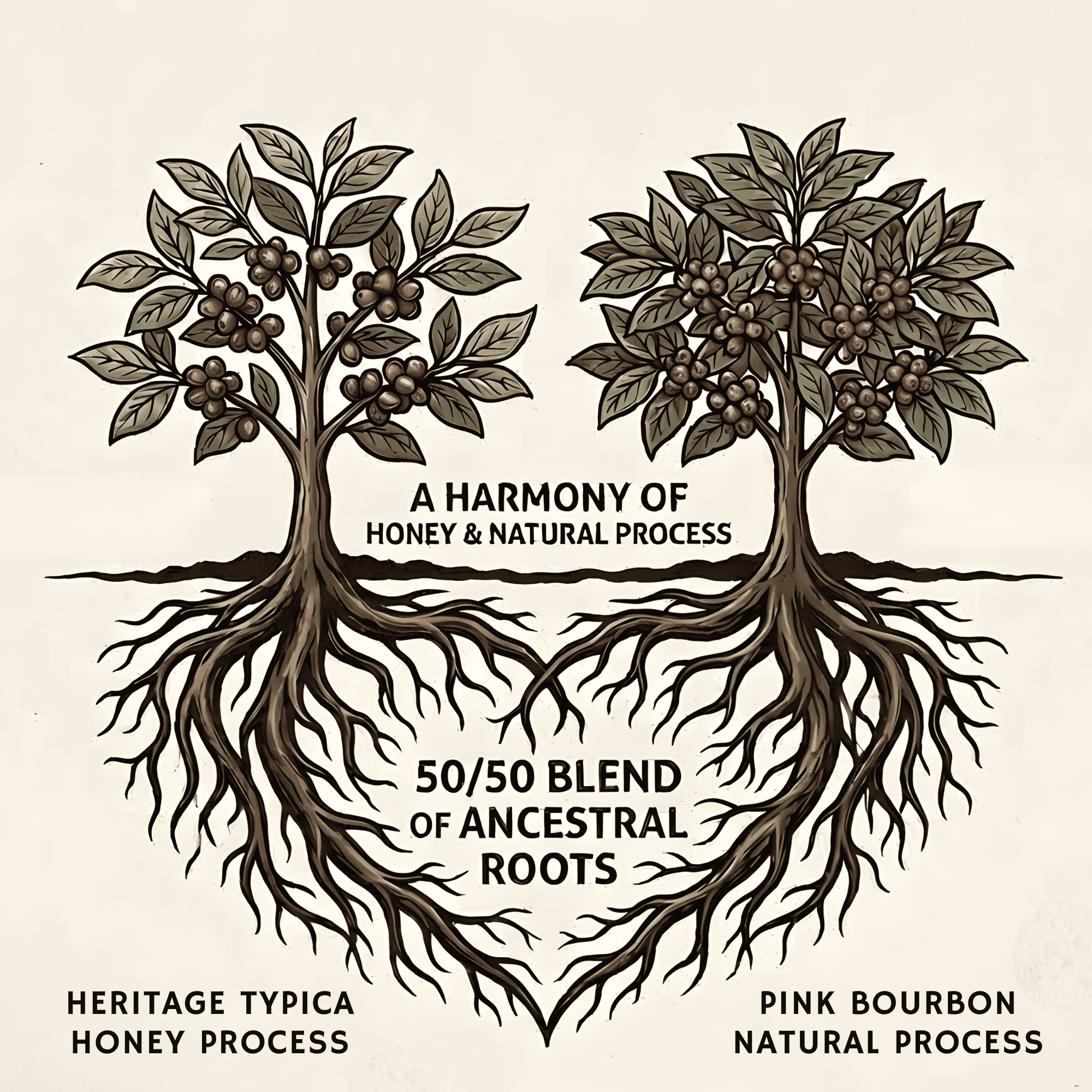 Ed Denyer, founder of Eco Coffee, with a stack of branded cloth coffee bags behind him