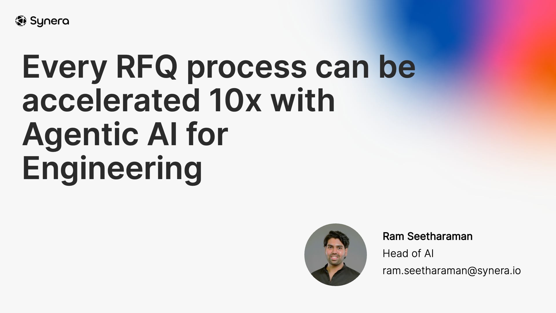 How a team of agents runs the RFQ process end to end