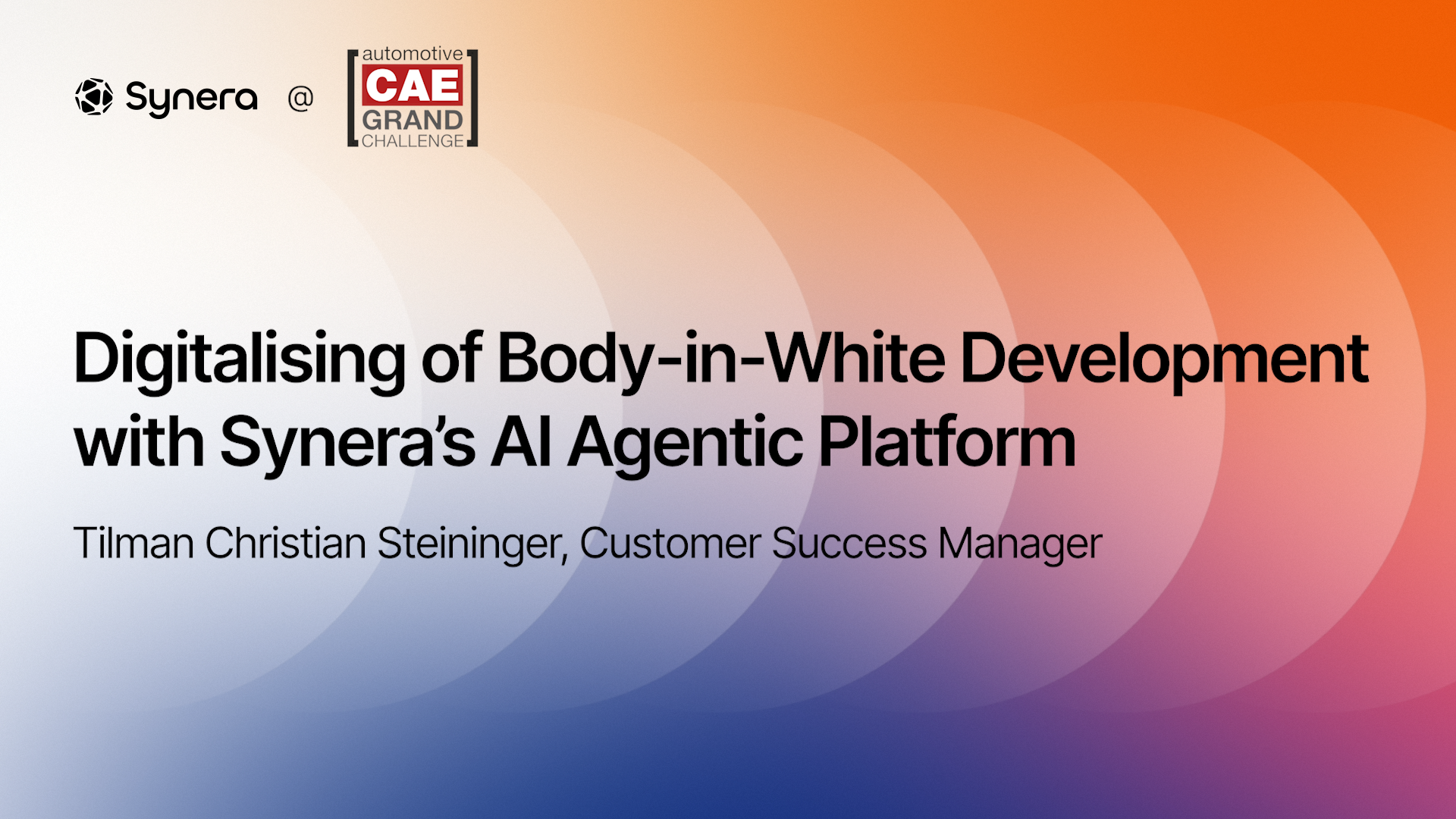 Digitalizing of Body-in-White Development with Synera's AI Agentic Platform